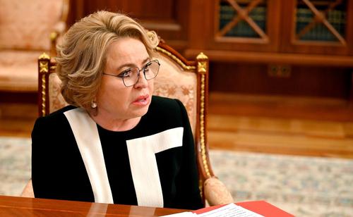 Матвиенко: производство и доходы Петербурга выросли более чем на 30% за пять лет